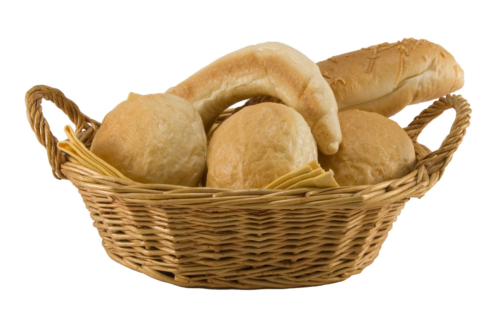 Basket of rolls